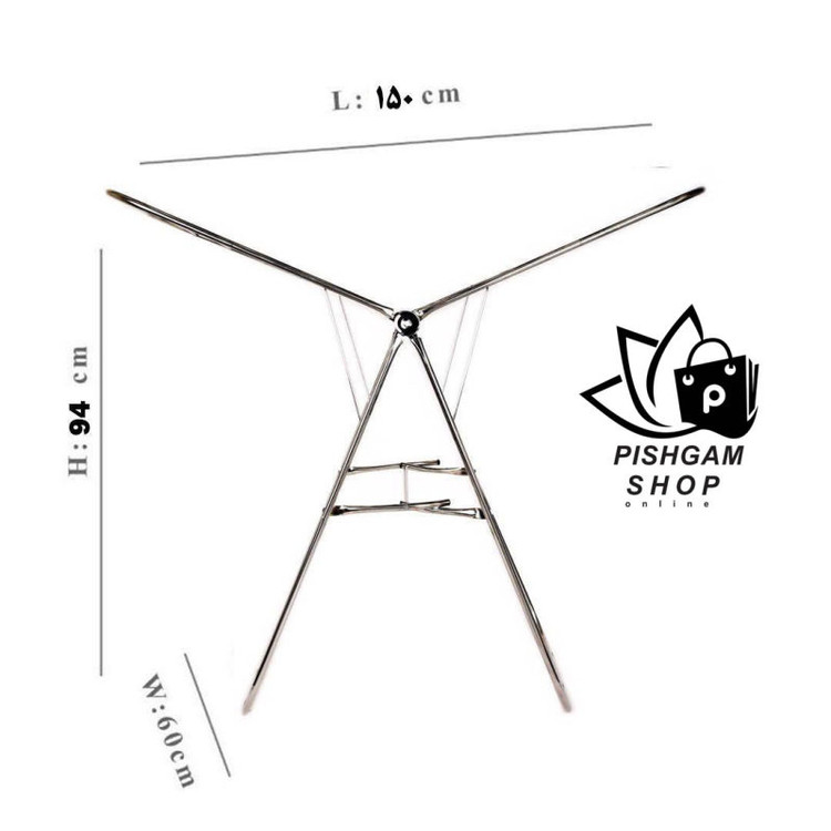 بند رخت تمام استیل